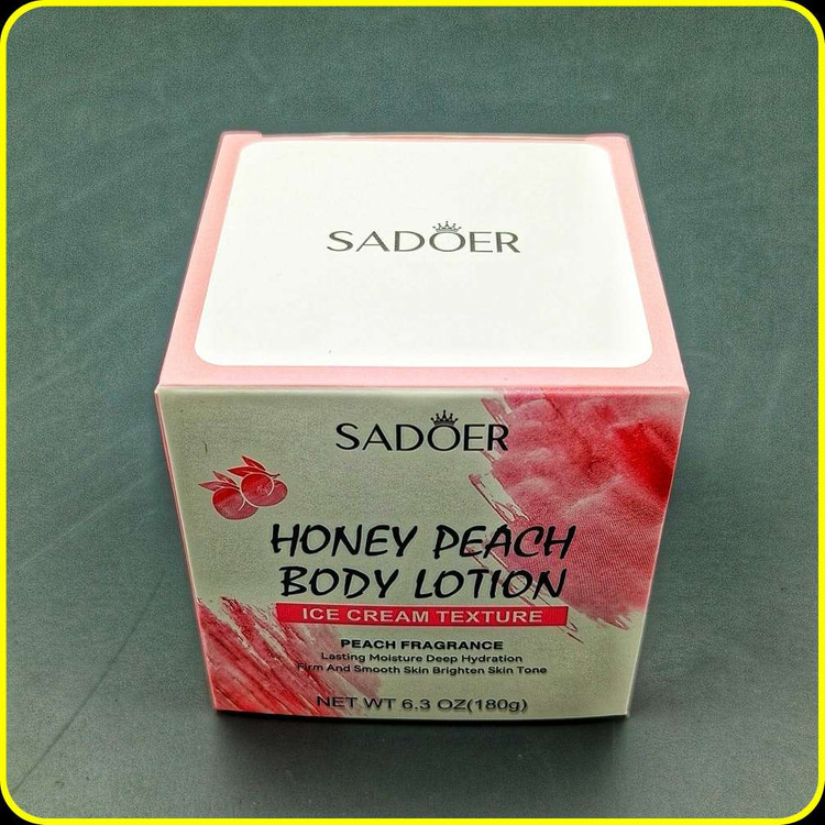 کره بدن سادور 180 گرم با رایحههای متنوع | SADOER Body Butter & Body Lotion