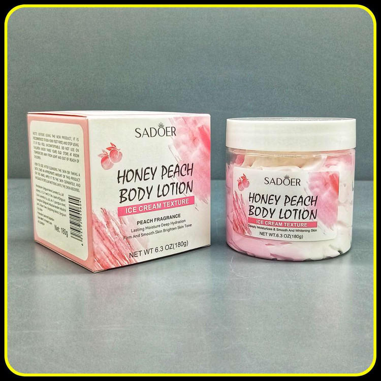 کره بدن سادور 180 گرم با رایحههای متنوع | SADOER Body Butter & Body Lotion