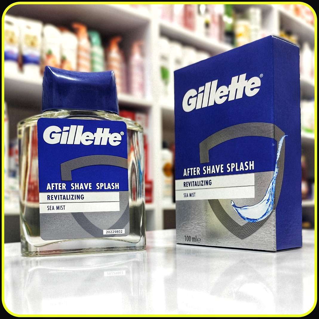 افترشیو ژیلت Revitalizing Sea Mist حجم 100 میلیلیتر | Gillette After Shave Splash
