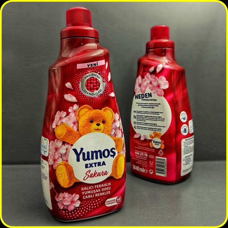 نرمکننده لباس یوموش اکسترا 1440 میلیلیتر Yumos Extra Fabric Softener