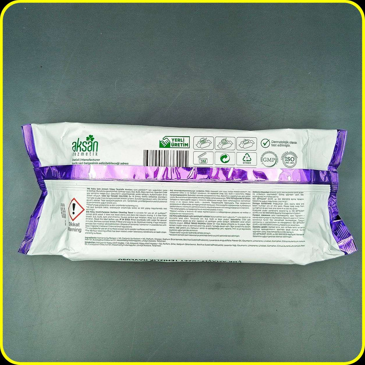 دستمال مرطوب چندمنظوره Fairy فِیری مدل Lavender و Limon بسته 100 عددی | Fairy Multi-Purpose Surface Cleaning Wipes