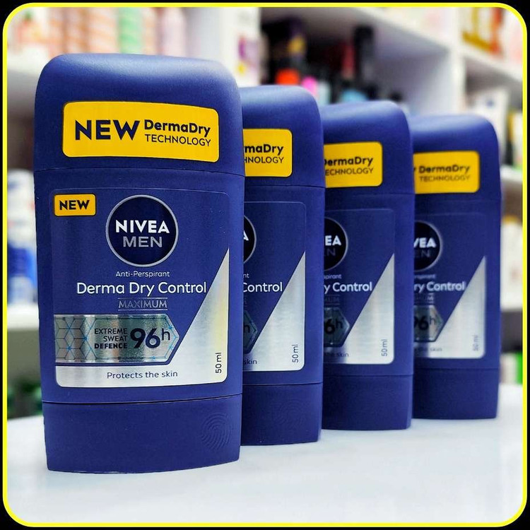 مام زیربغل نیوآ NIVEA Men Derma Dry Control Maximum 50ml