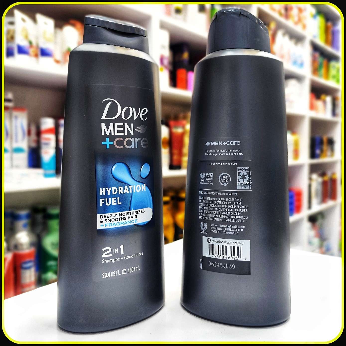 شامپو و نرمکننده دو در یک داو من کر + Dove Men+Care Hydration Fuel 2 in 1 Shampoo & Conditioner