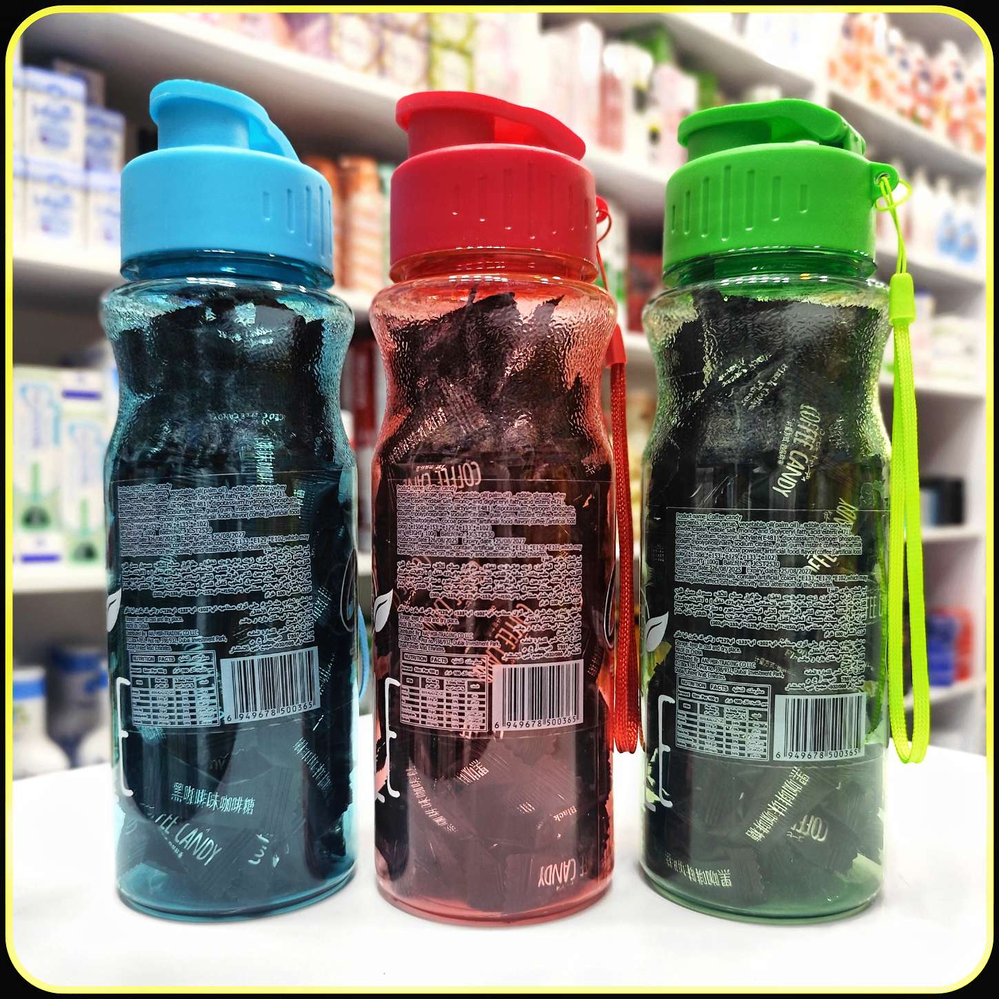 آبنبات قهوه DUMEWI coffee candy - بدون BPA، قابل حمل و انرژیزا