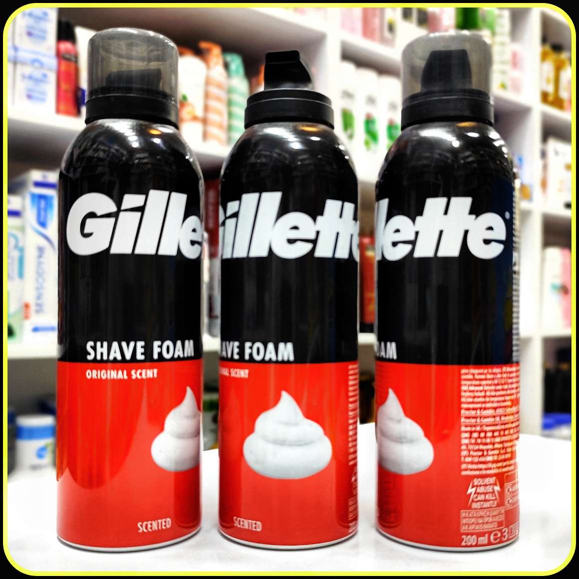 فوم اصلاح ژیلت Gillette Shave Foam Original Scent حجم 200 میلیلیتر