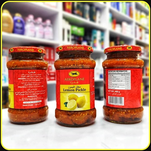 ترشی لیمو ایروپلین 400 گرم | Aeroplane Lemon Pickle