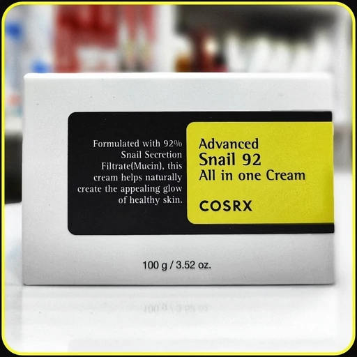 کرم ترمیمکننده و مرطوبکننده حلزون COSRX Advanced Snail 92 All in One Cream حجم 100 گرم