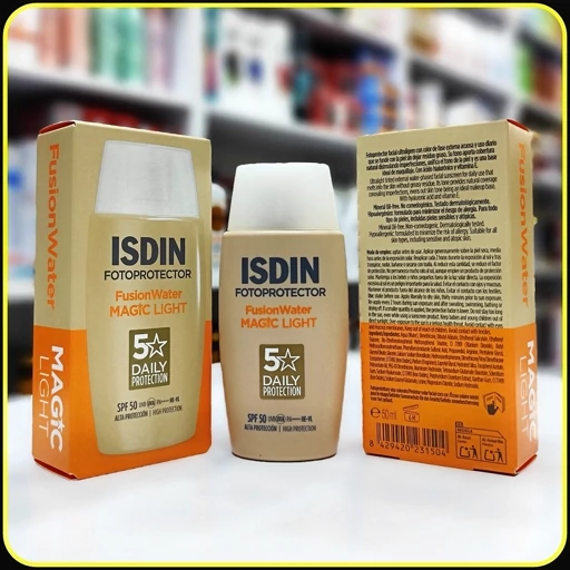 کرم ضد آفتاب ایزدین فیوژن واتر مجیک لایت SPF 50