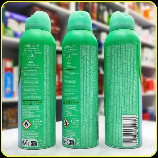 اسپری بدن میچوم بانوان mitchum unscented body spray 200ml