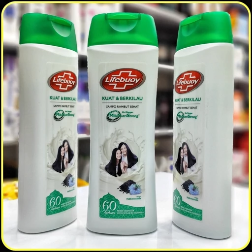شامپو لایفبوی Lifebuoy Kuat & Berkilau موهایی قوی و درخشان با فرمولاسیون تخصصی
