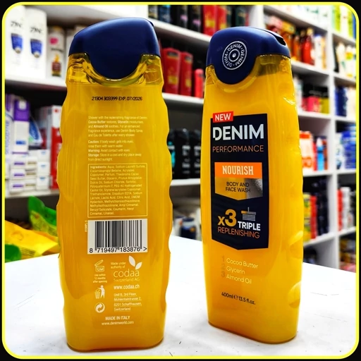 شامپو بدن دنیم پرفورمنس نوریس 400 میلیلیتر | Denim Performance Nourish Body and Face Wash