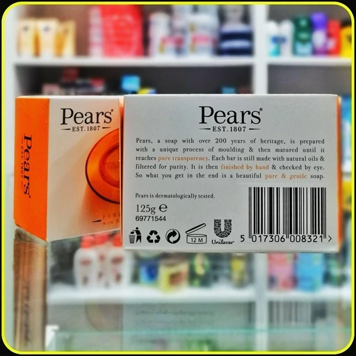 صابون حمام پیرز با بیش از 200 سال سابقه 125گرم pears soap
