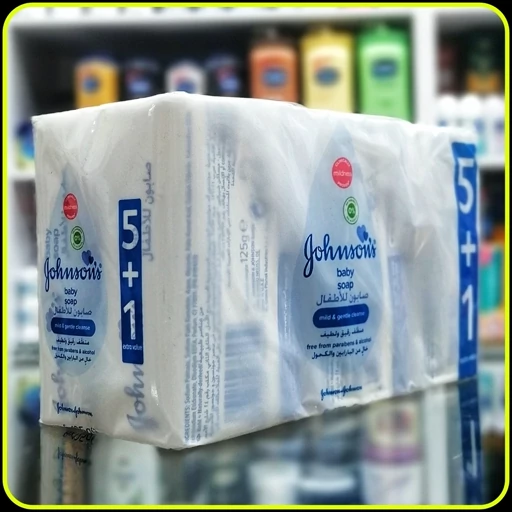 صابون بچه جانسون 5+1 | Johnson’s Baby Soap Extra Value