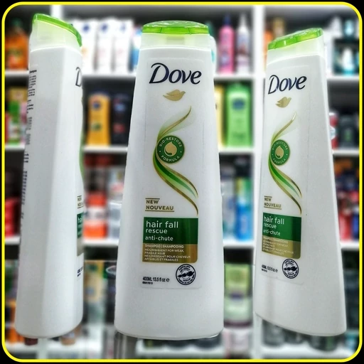 شامپو ضد ریزش داو مدل Hair Fall Rescue حجم 400 میلیلیتر | Dove Hair Fall Rescue Shampoo