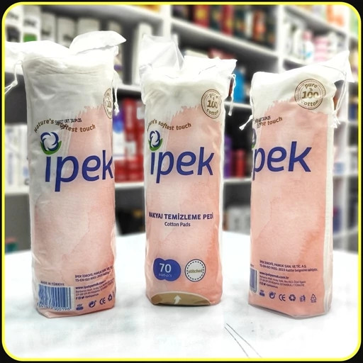 پد پاک کننده ی ایپک ipek cotton pads