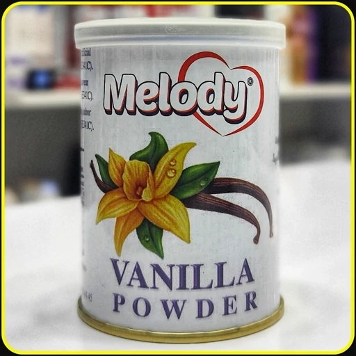 پودر وانیل ملودی melody vanilla powder 100gr