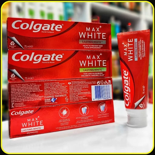 خمیردندان سفید کننده کلگیت Colgate Max white lasting