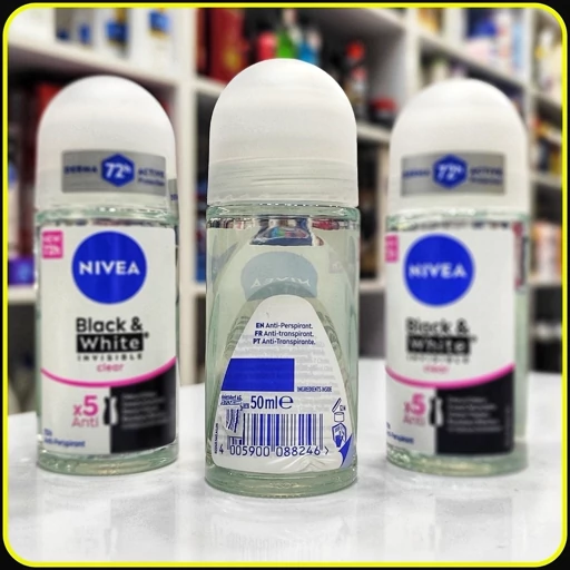 مام زیربغل نیوآ بلک اند وایت Nivea black and white 50ml