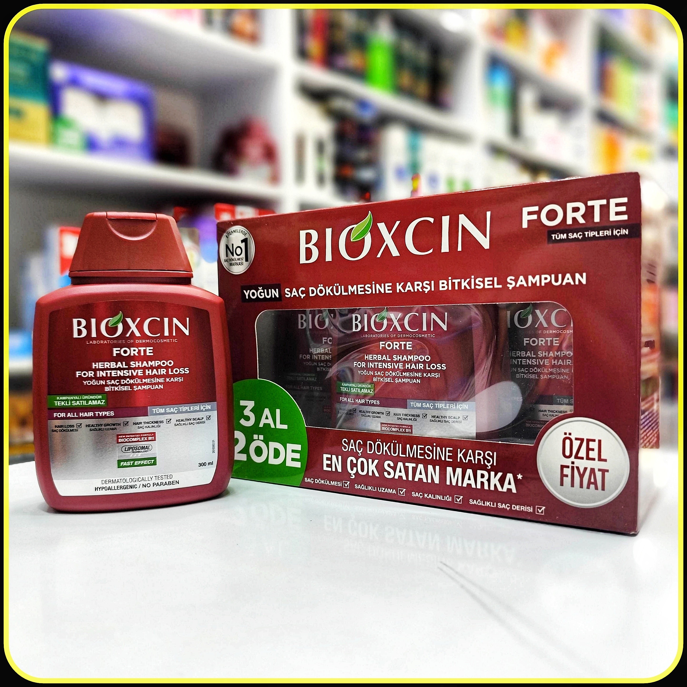 شامپو ضد ریزش شدید موی بایوکسین Bioxcin shampoo
