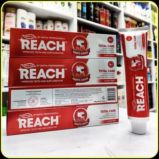 خمیر دندان ریچ توتال کر 150 گرم | Reach Total Care Toothpaste