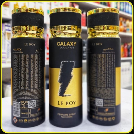 اسپری عطر مردانه گلکسی کانسپت لی بوی 200 میلیلیتر | Galaxy Concept Le Boy Perfume Spray