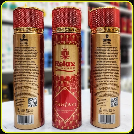 اسپری بدن زنانه ریلکس فانتزی 200 میلیلیتر | Relax Fantasy Body Spray for Women