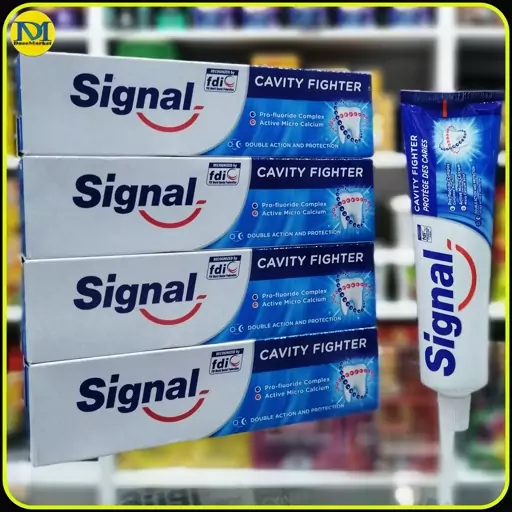 خمیر دندان سیگنال ضد پوسیدگی مدل Cavity Fighter حجم 75 میلیلیتر | Signal Cavity Fighter Toothpaste