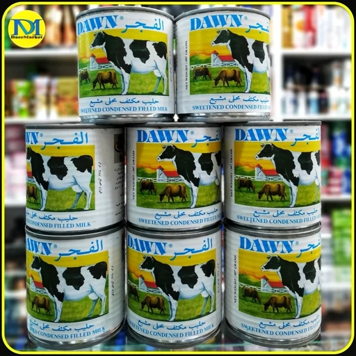شیر تغلیظ شده شیرین داون Dawn Sweetened Condensed Filled Milk