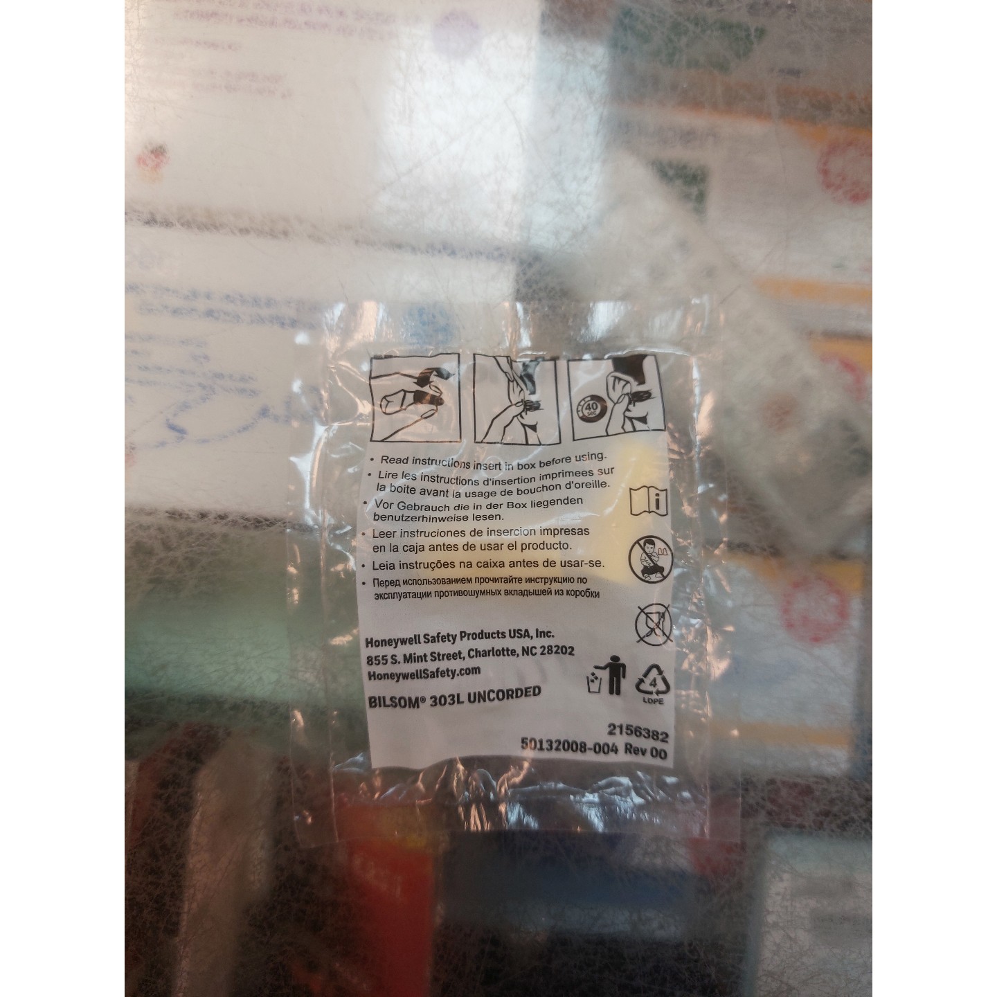 صداگیر ( گوش گیر ) صداگیر گوش اسفنجی هاوارد لایت مدل Bilsom 303 گوش گیر اسفنجی