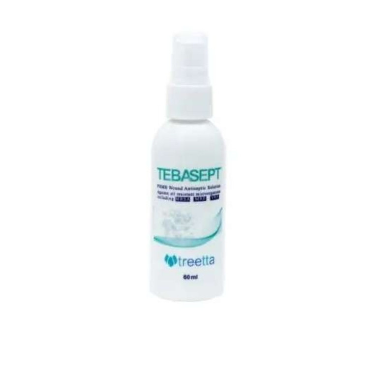 اسپری ترمیم کننده و ضدعفونی کننده زخم طباسپت PHMB 60 ml