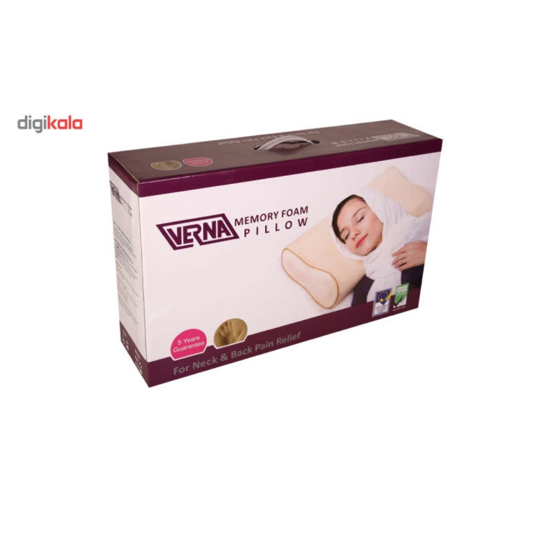 بالشت طبی ورنا verna سایز مدیوم سخت