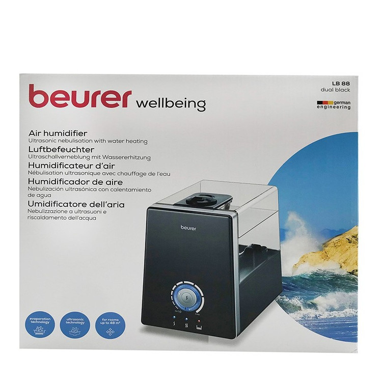 بخور سرد و گرم بیورر مدل LB88 beurer رنگ سفید