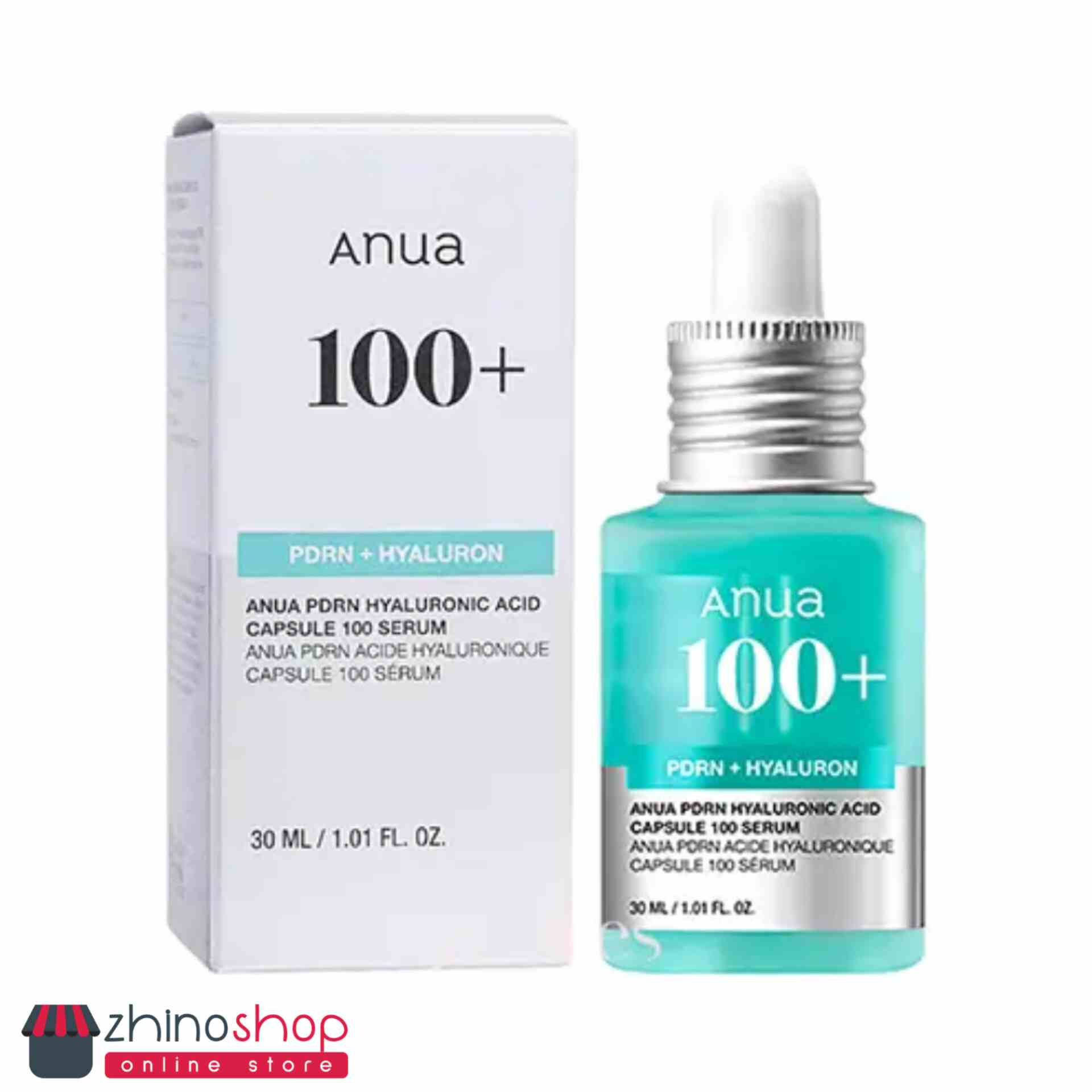 سرم آبرسان هیالورونیک اسید آنوا کرهای حجم 30ml