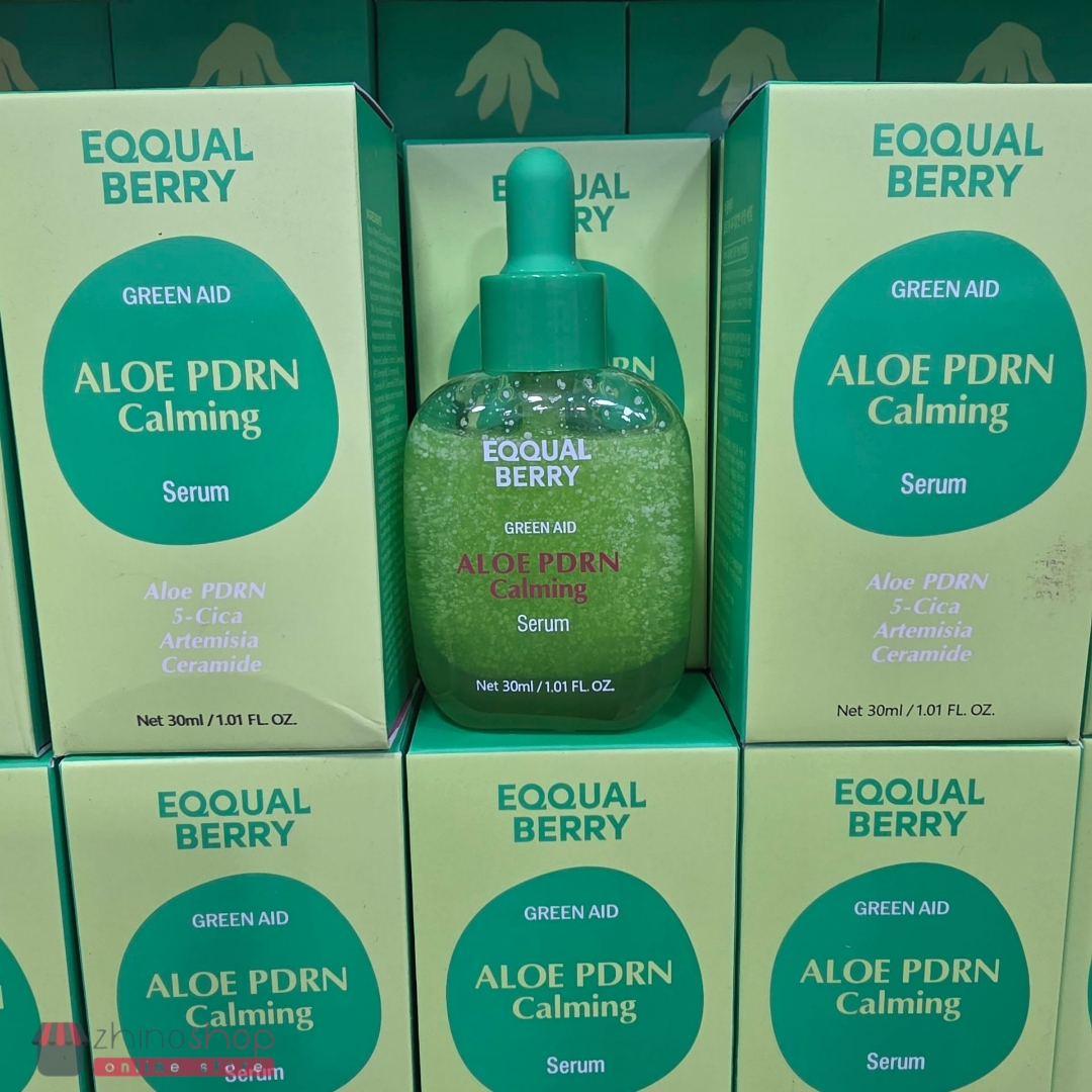 سرم آلوئهورا و تسکین دهنده قرمزی پوست اکوال بری 30ml