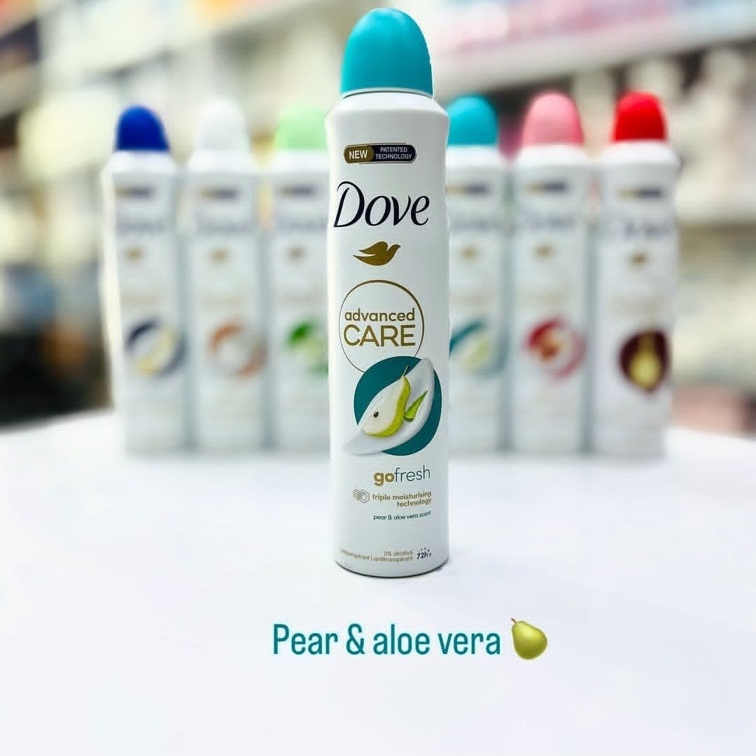 اسپری داو اصل انگلیس گلابی و آلوئهورا 250ml