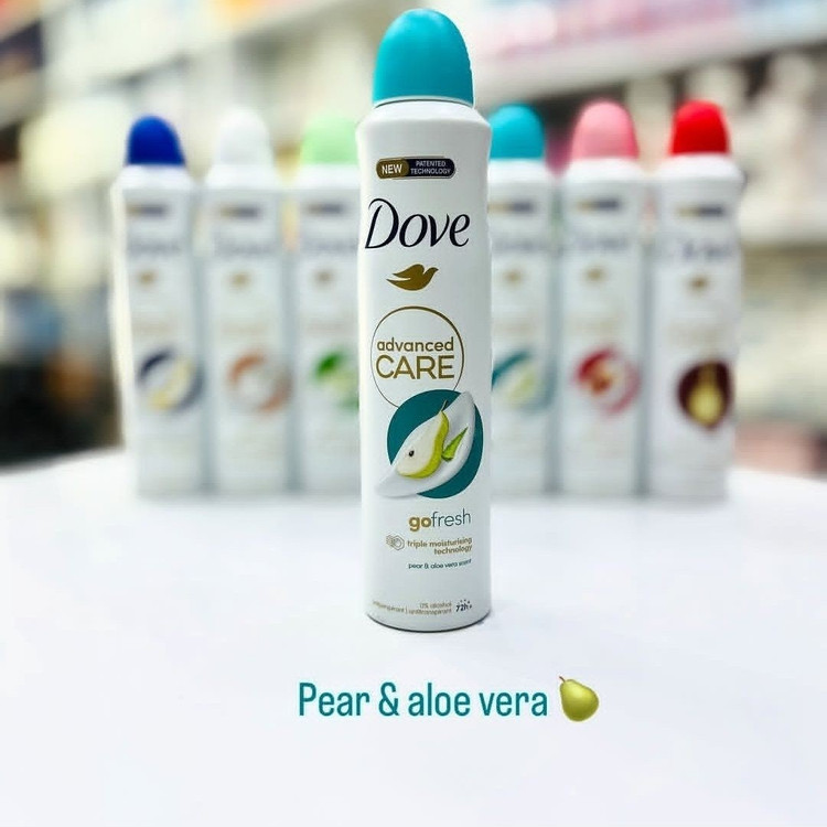 اسپری داو اصل انگلیس گلابی و آلوئهورا 250ml