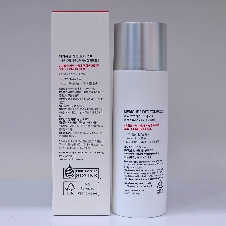 تونر ضد جوش و تسکین دهنده مدی کیوب 100ml