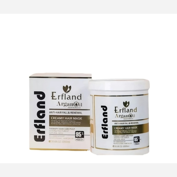 ماسک بدون سولفات پروتئین و آرگان ارفلند/ حجم 1000ml اورجینال ایتالیا