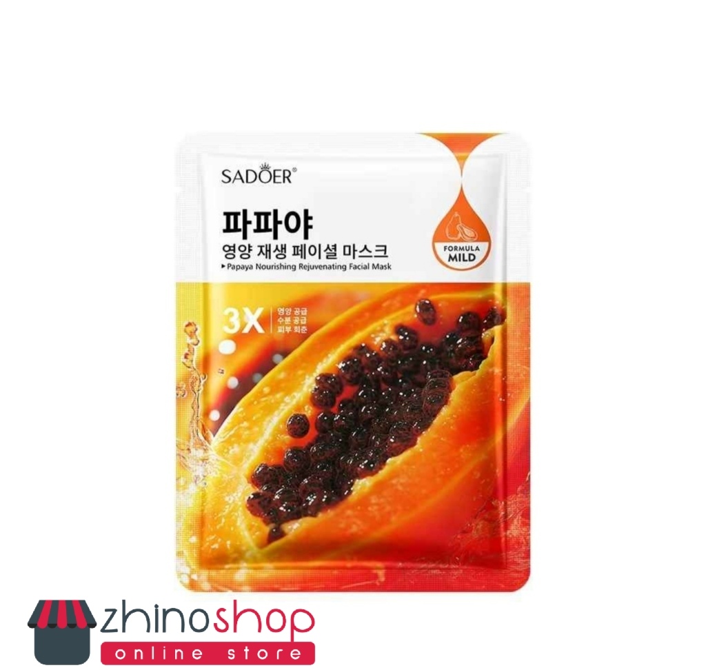 ماسک ورقه ای پاپایا 25ml
