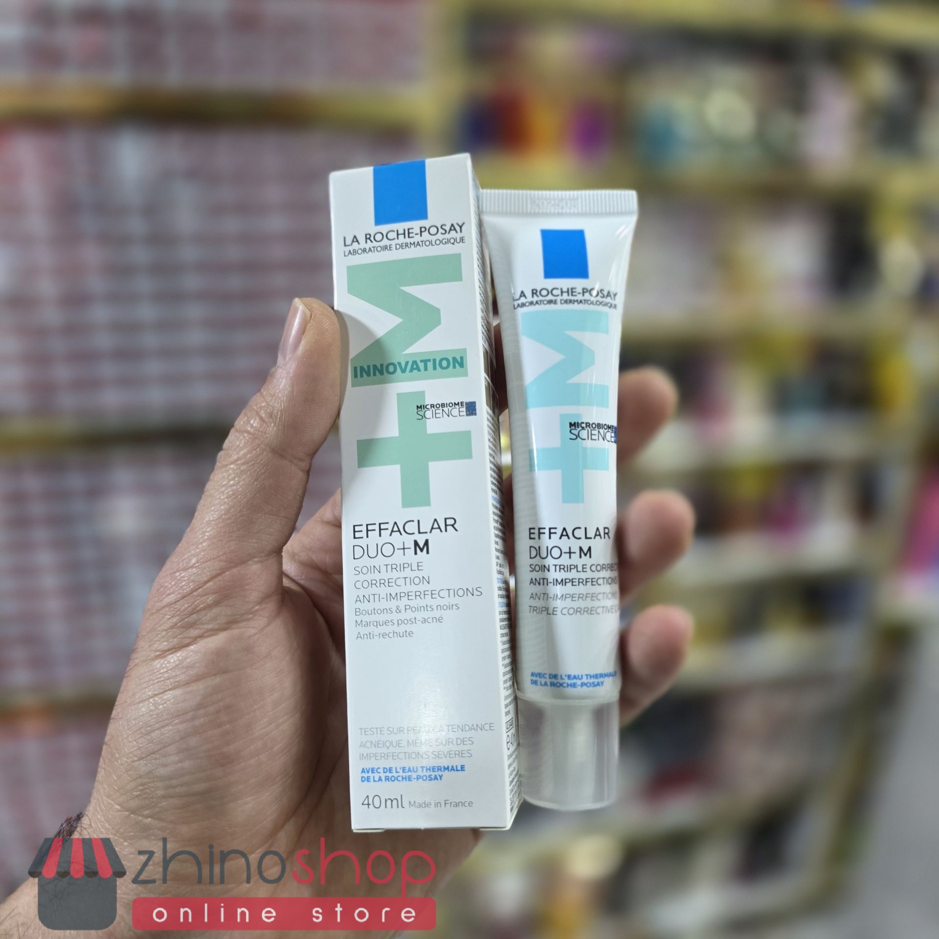 ژل کرم ضد جوش و مرطوب کننده افکلار دوو پلاس ام لاروش پوزای حجم 40ml