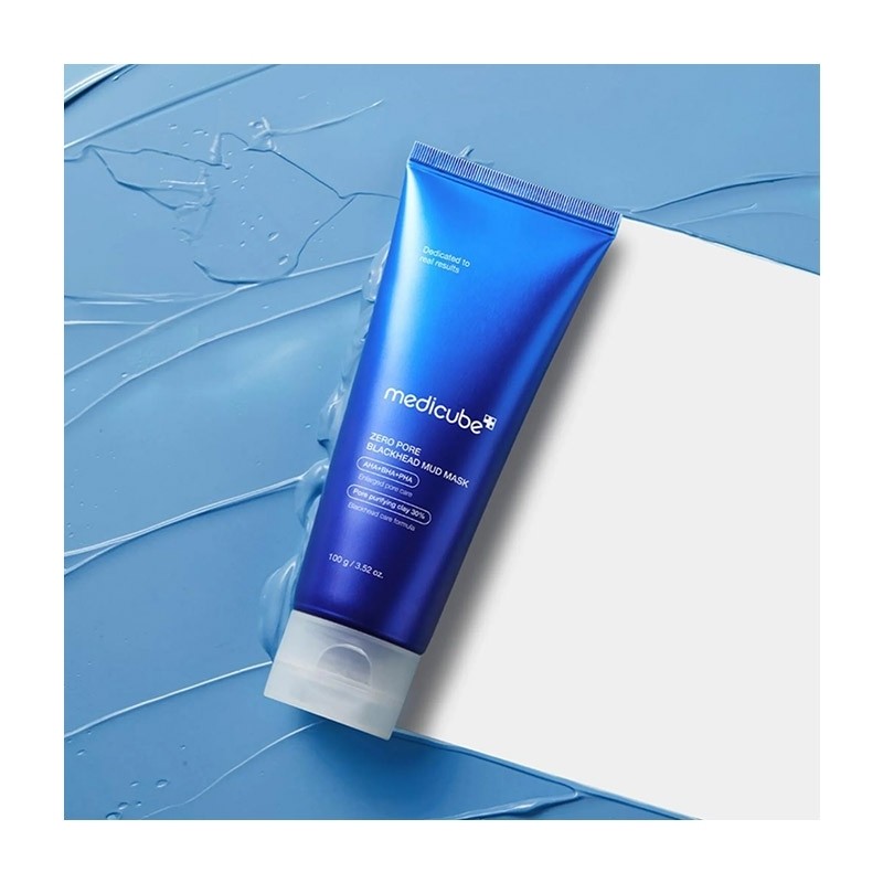 ماسک کنترل منافذ و ضد جوش سر سیاه مدی کیوب کره Medicube 100ml