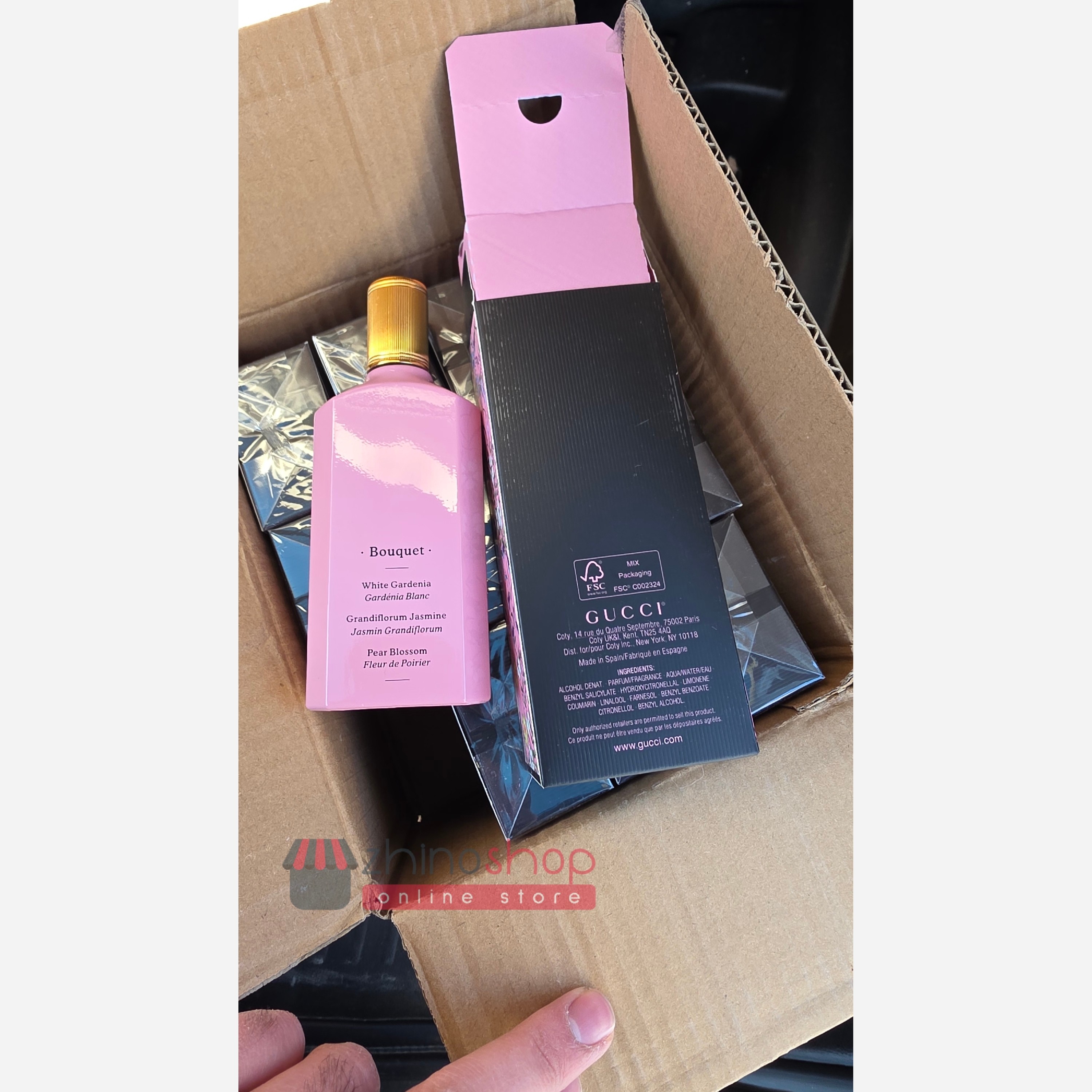 ادکلن زنانه گورجس گاردنیا 100 میل(باکس اصلی)