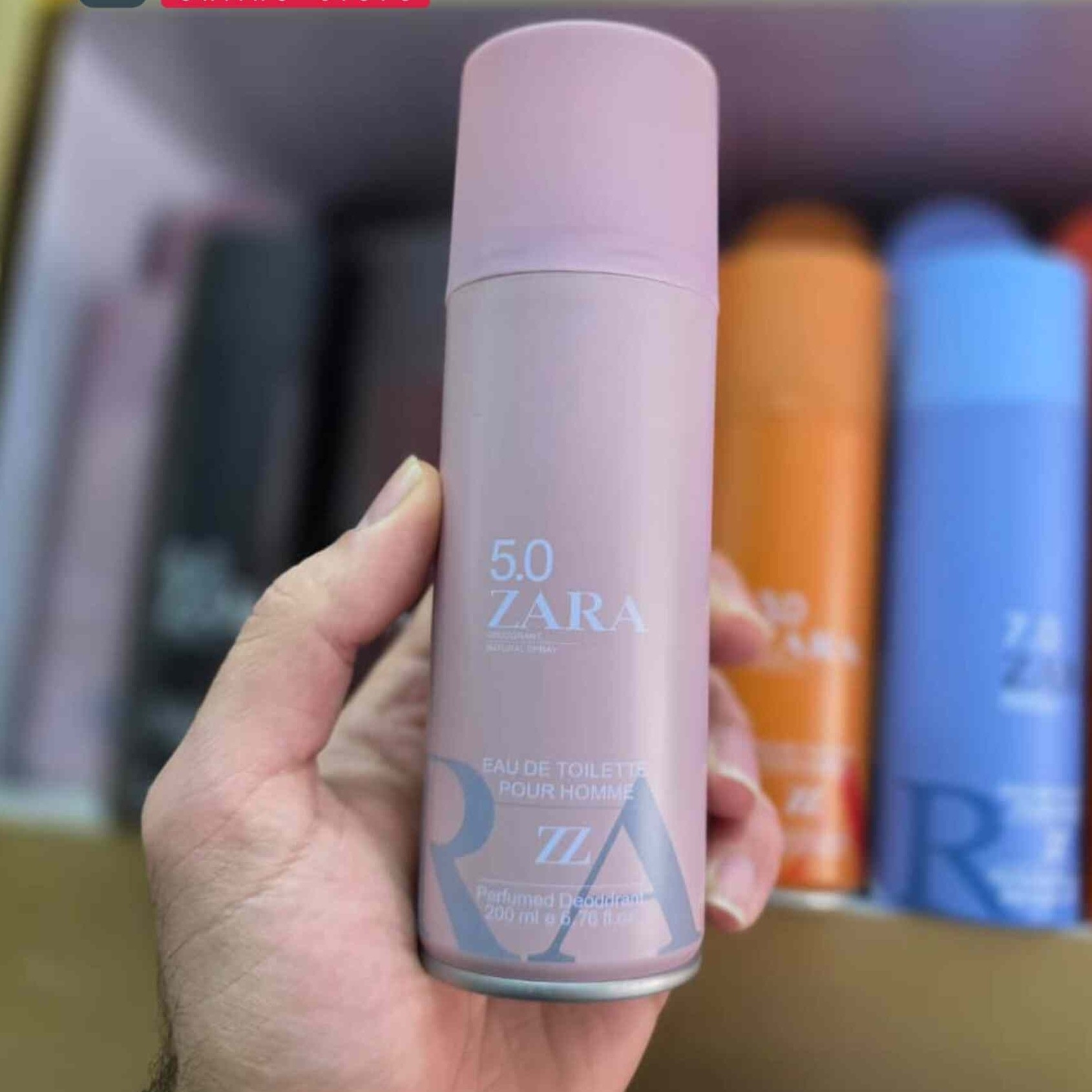 اسپری زارا خوشبو کننده بدن ZARA رایحه کد 5.0