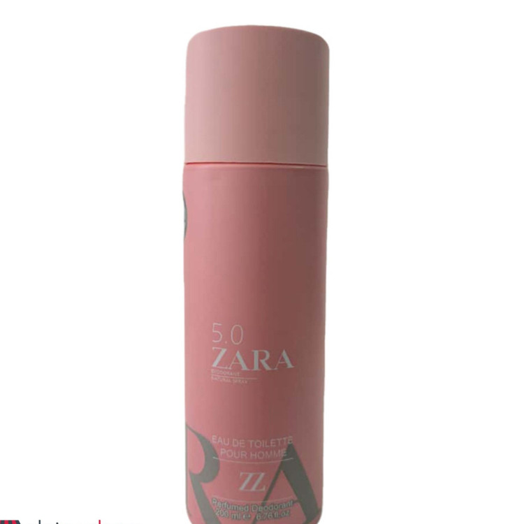 اسپری زارا خوشبو کننده بدن ZARA رایحه کد 5.0