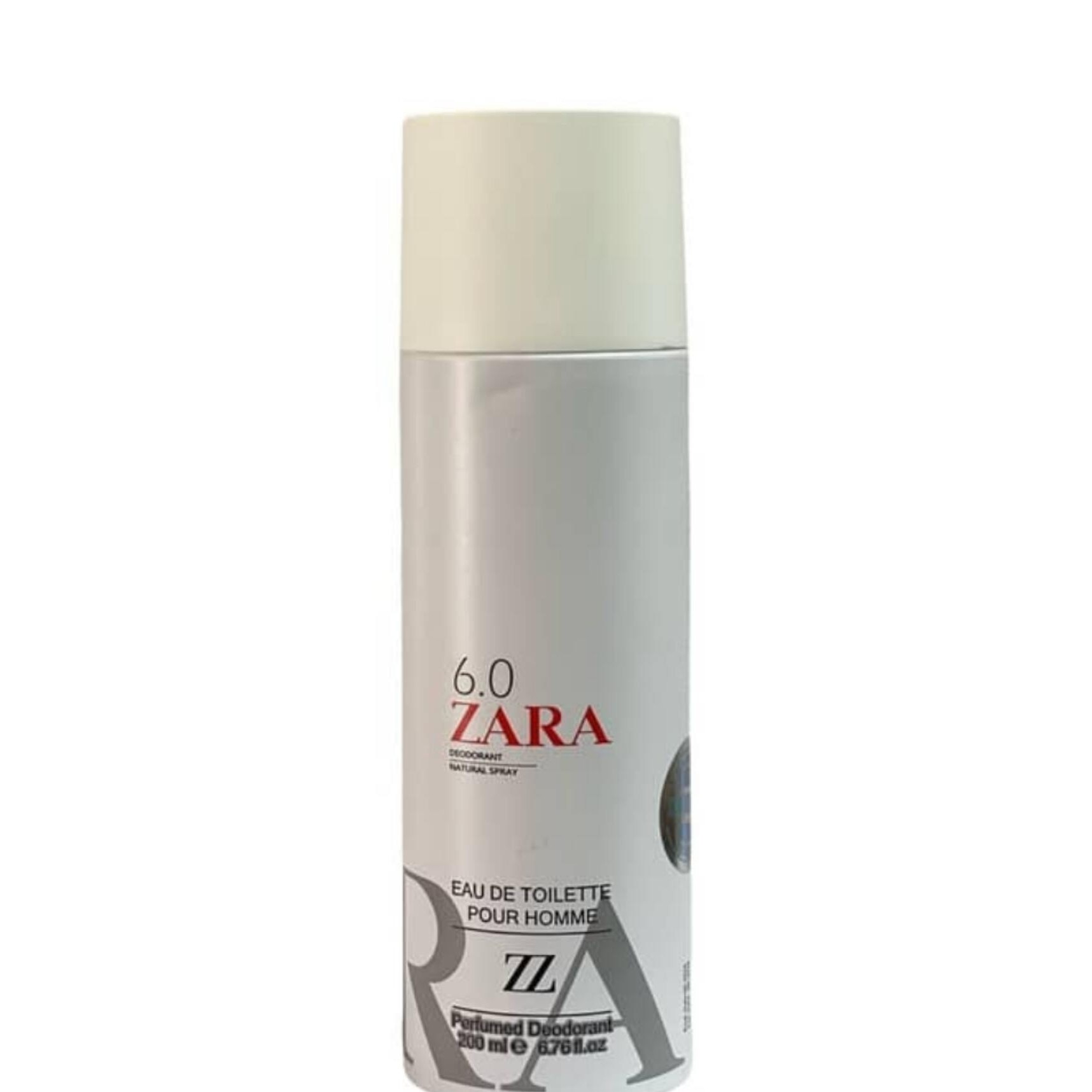 اسپری زارا خوشبو کننده بدن ZARA رایحه کد 6.0