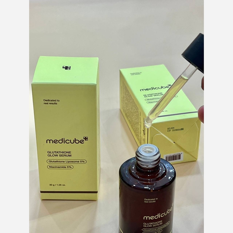 سرم جوانسازی و روشن کننده گلوتاتیون مدی کیوب کره 30ml