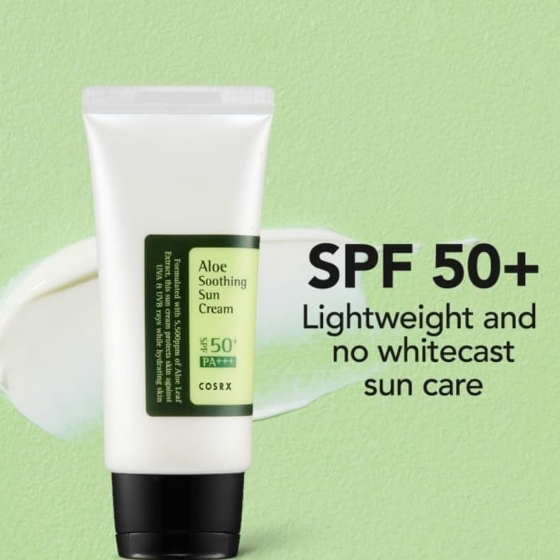 کرم ضد آفتاب SPF50 آلوئه ورا کوزارکس 50ml