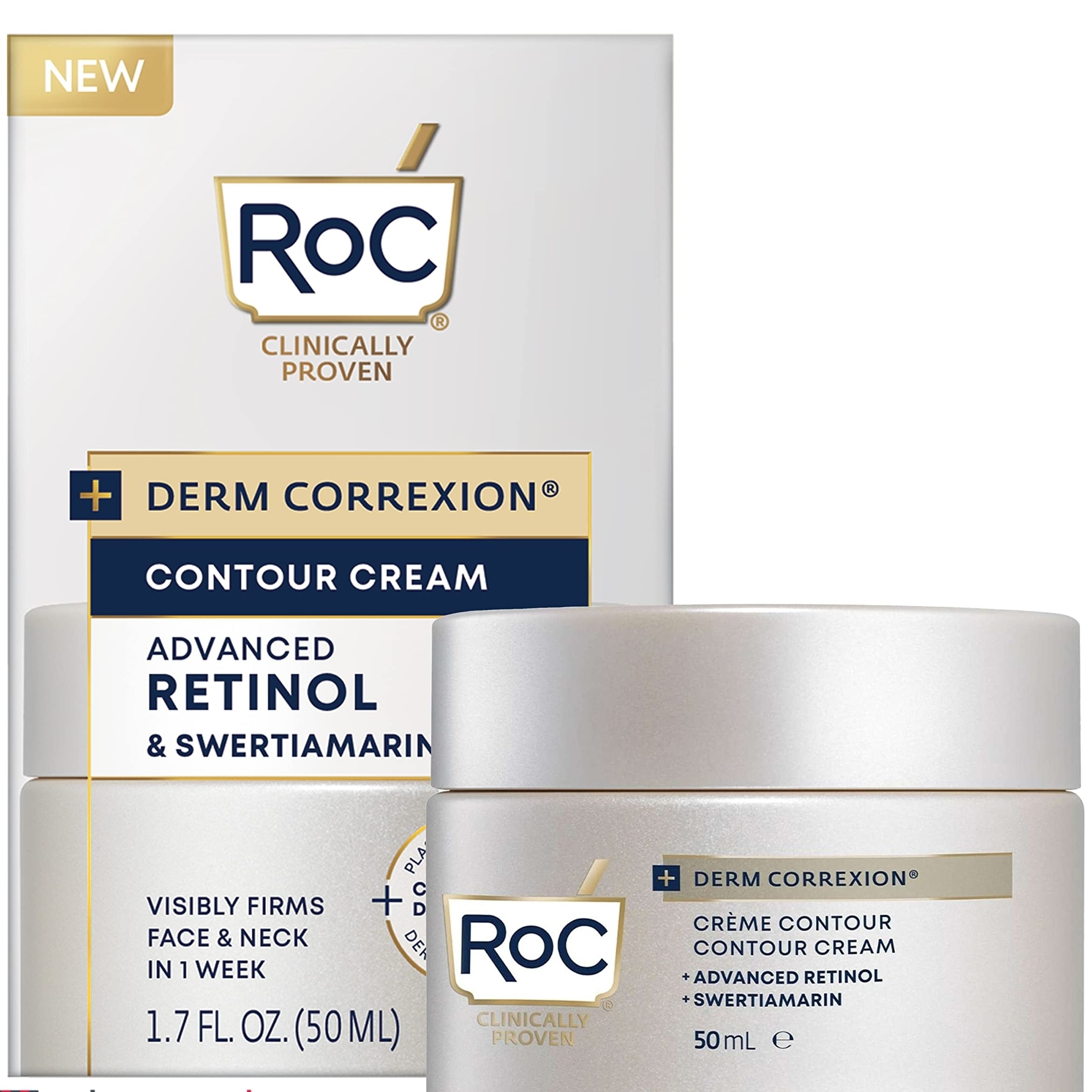 کرم کانتور لیفتینگ و ضدچروک راک آمریکا RoC Derm Correxion Contour