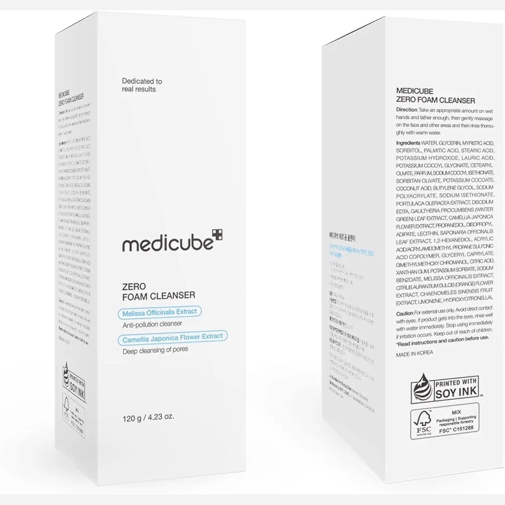 فوم شستشوی کنترل منافذ مدی کیوب اصلی Medicube 120ml