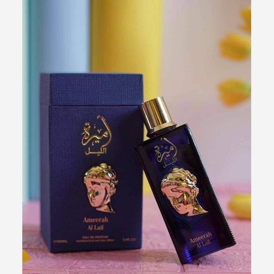ادکلن امیره آبی زنانه شرکت بلادالمسک امارات100ml(پخش و ماندگاری فوق العاده زیاد) لاکچری